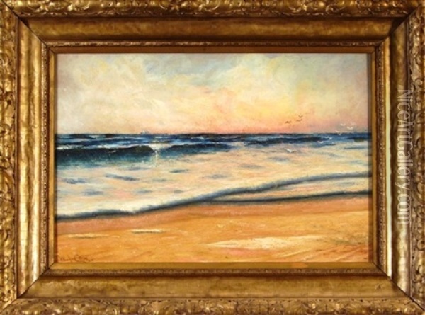 Seascape Oil Painting - Walter I. Cox