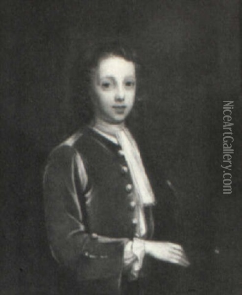 Portrait Of Lord William Manners Oil Painting - Joseph Highmore