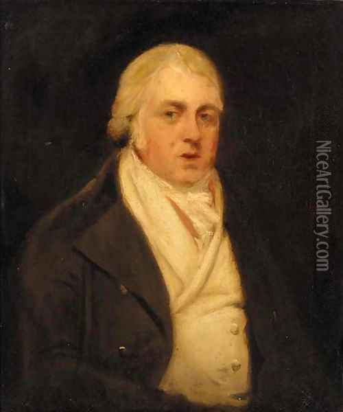 Portrait of Sir John Duntze Oil Painting - John Opie