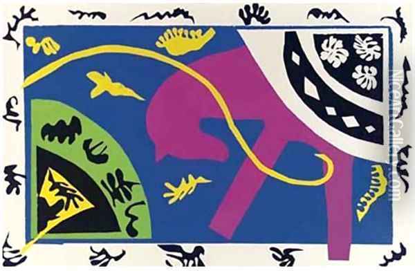 Jazz, Teriade Oil Painting - Henri Matisse