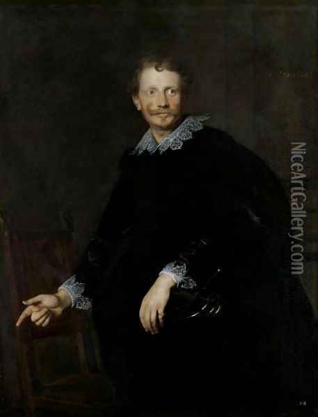 Portrait of a Genoese Nobleman 1624 Oil Painting - Sir Anthony Van Dyck