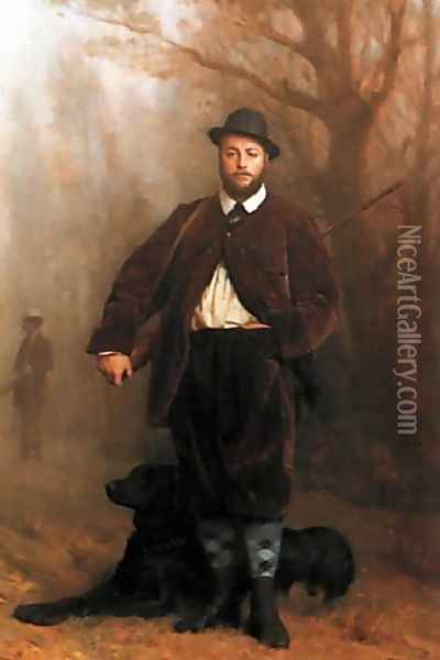 Portrait Of Eduoard Delessert Oil Painting - Jean-Leon Gerome