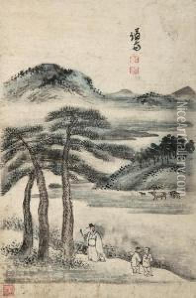 Landscape Oil Painting - Chung Sun