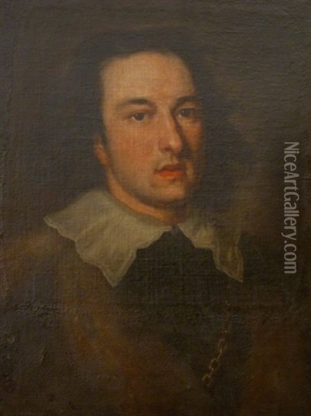 Portret Mezczyzny Oil Painting - Giacomo Ceruti