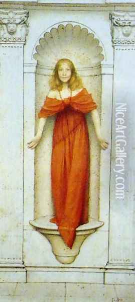 A Jest Oil Painting - Thomas Cooper Gotch