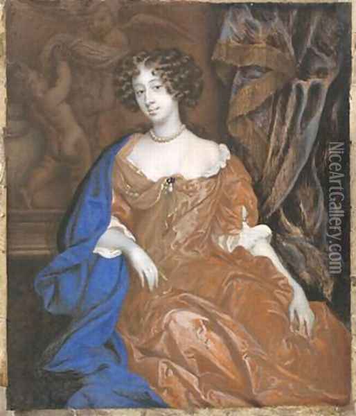 Mary of Modena as Duchess of York Oil Painting - Sir Peter Lely