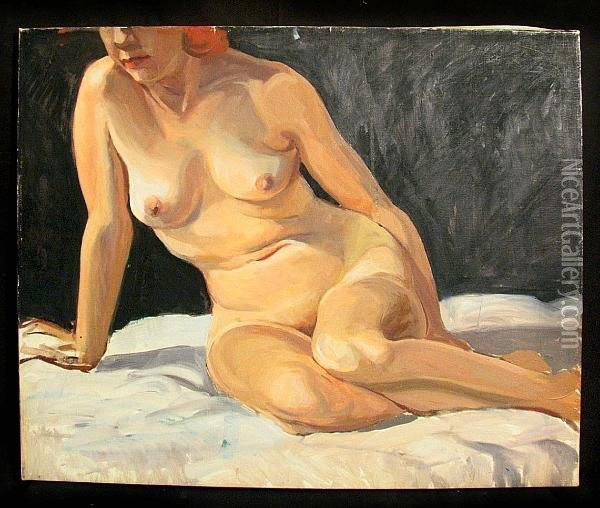 Nude Oil Painting - George Kennedy Brandriff