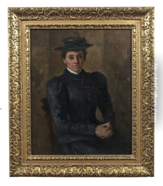 Portrait Of Jenny Yeats Oil Painting - John Butler Yeats