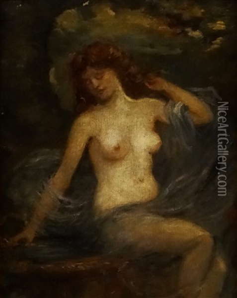 Nymph Oil Painting - Nicolae Vermont