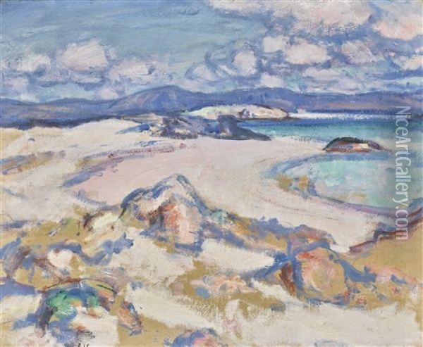 The North End, Iona Oil Painting - Samuel John Peploe