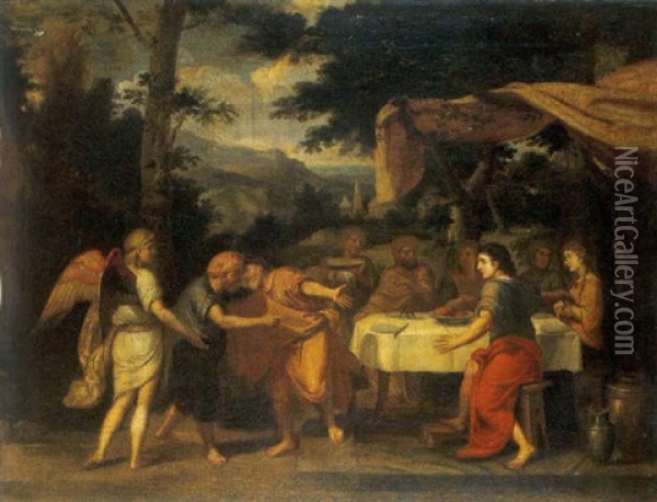 Joseph Recoit Son Pere Et Ses Freres En Egypte Oil Painting - Johann Liss