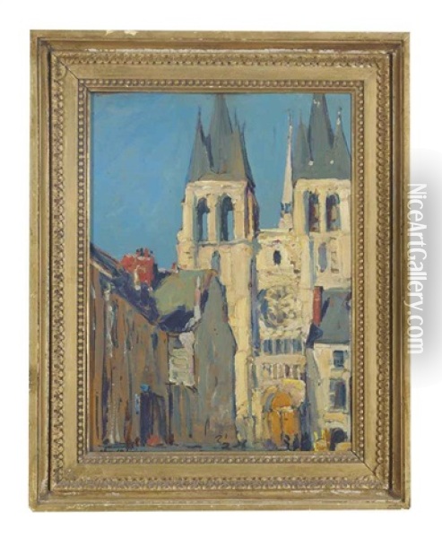 St. Nicolas, Blois Oil Painting - Alexander Jamieson