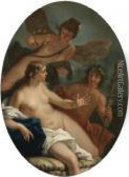 Bacchus And Ariadne Oil Painting - Sebastiano Ricci