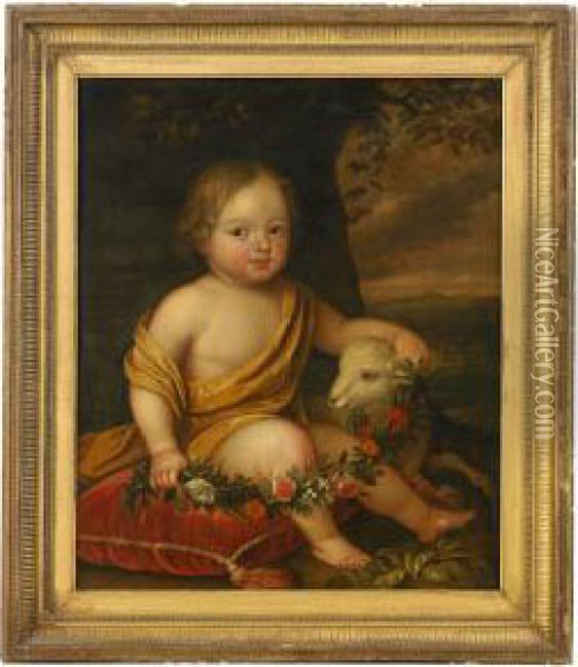 Johannes Doparen Oil Painting - Marten I Van Mytens