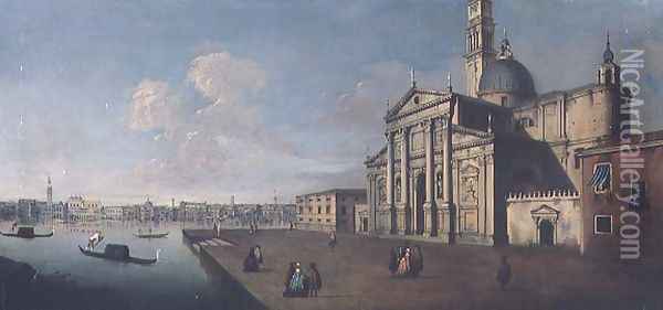 San Giorgio Maggiore, Venice (2) Oil Painting - (Giovanni Antonio Canal) Canaletto