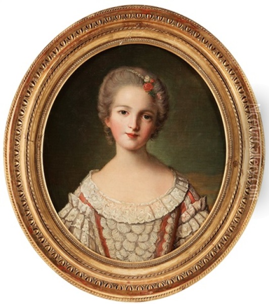Madame Louise De France (1737-1787) Oil Painting - Jean Marc Nattier