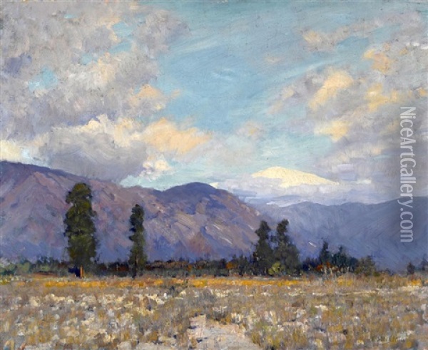 Blue Mountain Oil Painting - Alson Skinner Clark