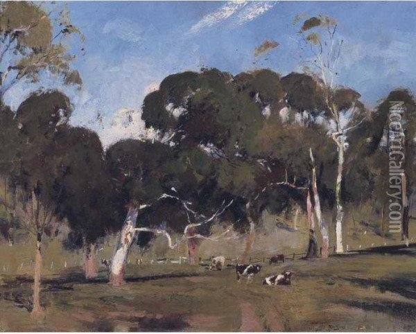Eltham Pastures Oil Painting - Walter Withers