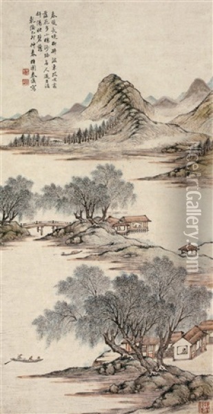 Landscape Oil Painting -  Qin Yi