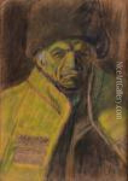 Portrait Eines Herrn Oil Painting - Istvan Nagy