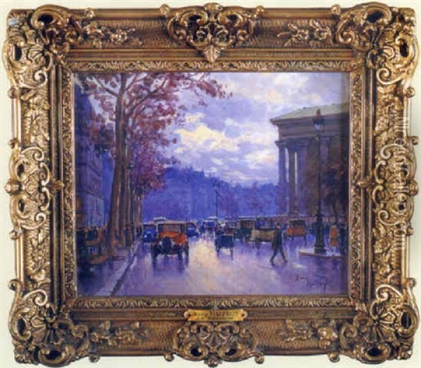 La Madeleine Oil Painting - Henri Malfroy-Savigny