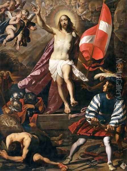 Resurrection of Christ Oil Painting - Gerard Seghers