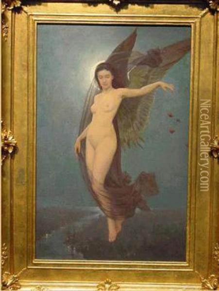 Nymph Oil Painting - Robert Sewell Van Vorst