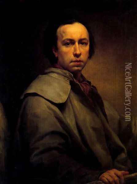 Self-portrait 5 Oil Painting - Anton Raphael Mengs
