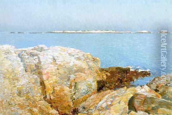 Duck Island Oil Painting - Childe Hassam