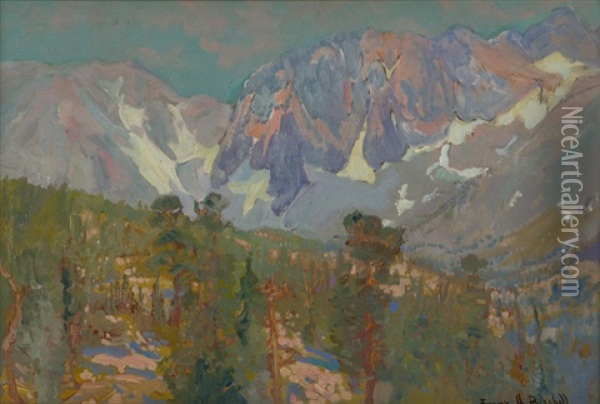 Sierra Vista Oil Painting - Franz Arthur Bischoff