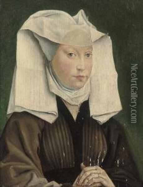 Portrait Of A Young Woman Oil Painting - Rogier van der Weyden
