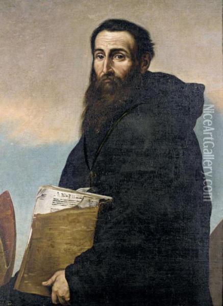 Saint Augustine Oil Painting - Jusepe de Ribera