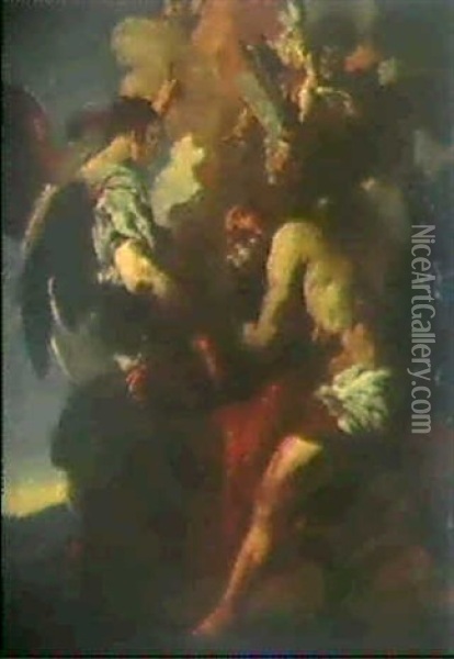 Der Evangelist Matthaus Oil Painting - Jan (Pan) von Lis