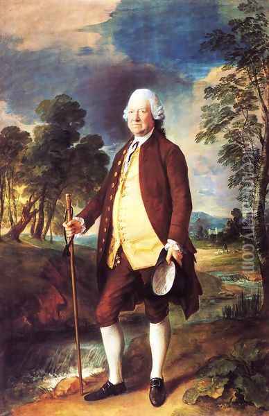 Sir Benjamin Truman Oil Painting - Thomas Gainsborough