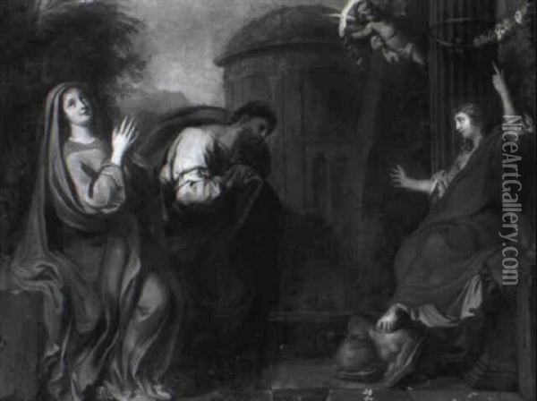 Christ Admonishing His Parents Oil Painting - Gerard de Lairesse