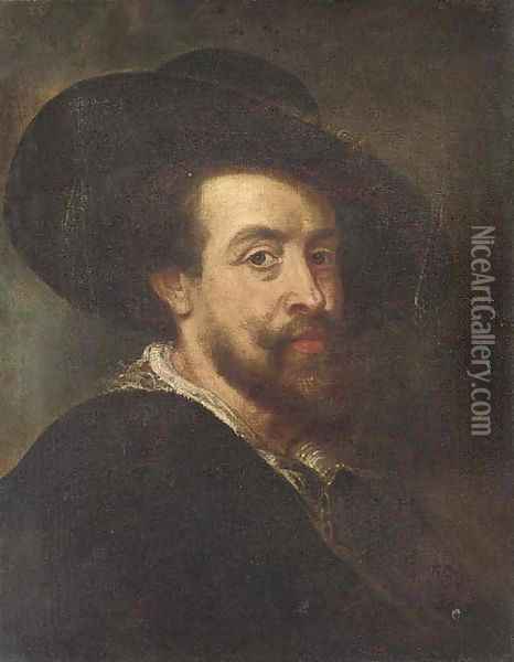 Self-Portrait Oil Painting - Sir Peter Paul Rubens