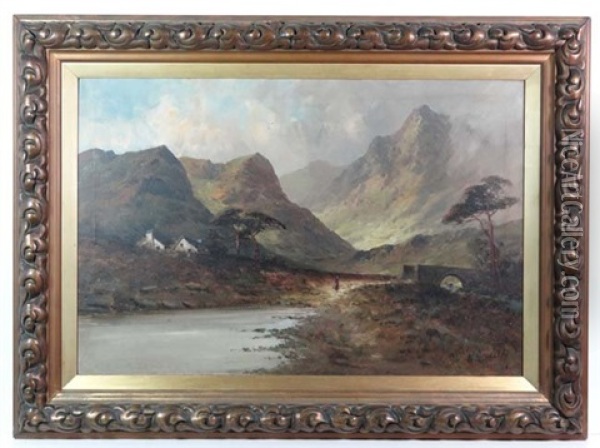 Ben Nevis Oil Painting - Francis E. Jamieson