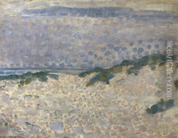 Duinen (dunes) Oil Painting - Piet Mondrian