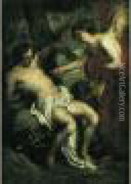 Saint Sebastien Oil Painting - Sir Anthony Van Dyck
