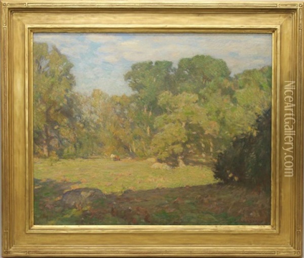 Forest Glade Oil Painting - William Langson Lathrop