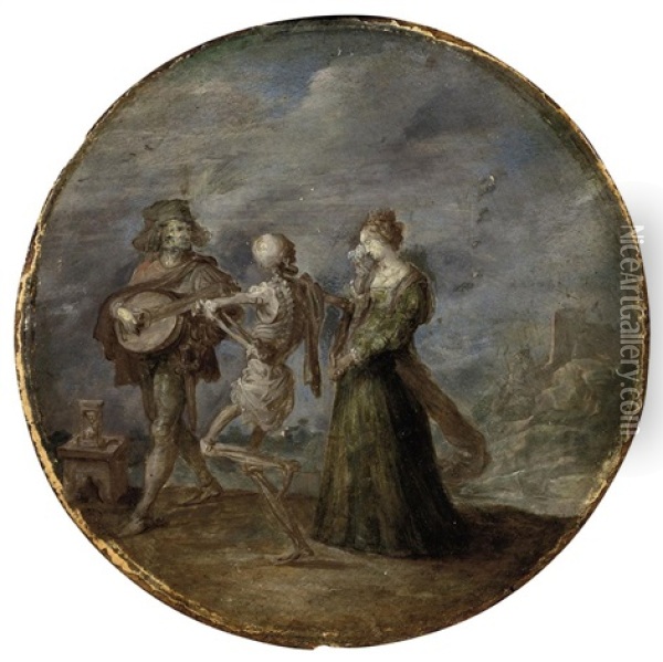 Orpheus And Euridice Oil Painting - Frans Francken III