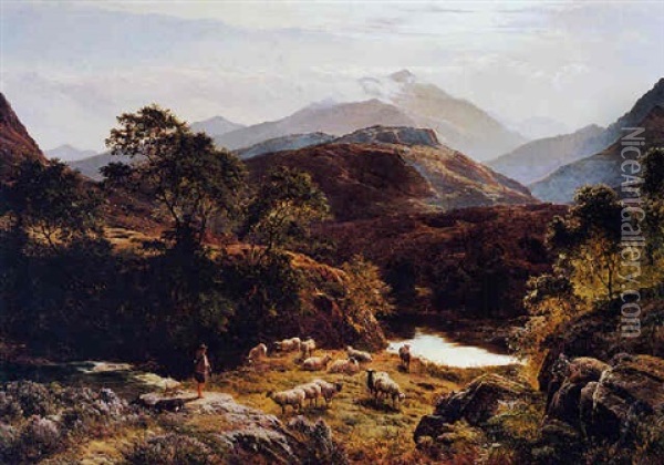 Glen Falbach, Perth Oil Painting - Sidney Richard Percy