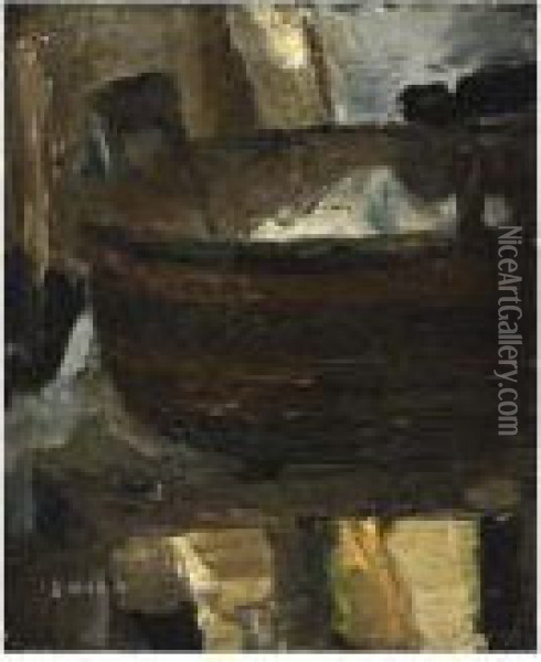 La Cuvette Oil Painting - James Ensor