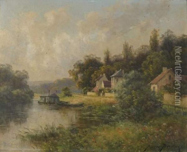 Matin D'automne Oil Painting - Pierre Ernest Ballue