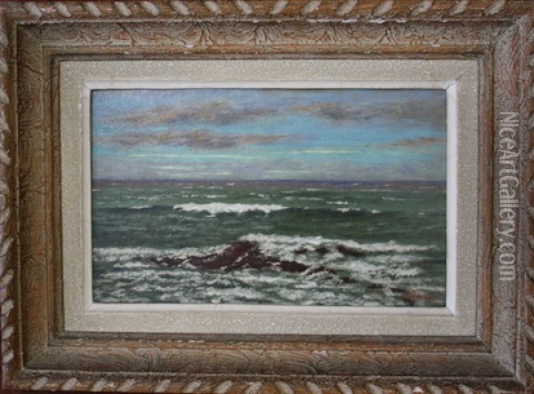 Marine Oil Painting - Renuccio Renucci
