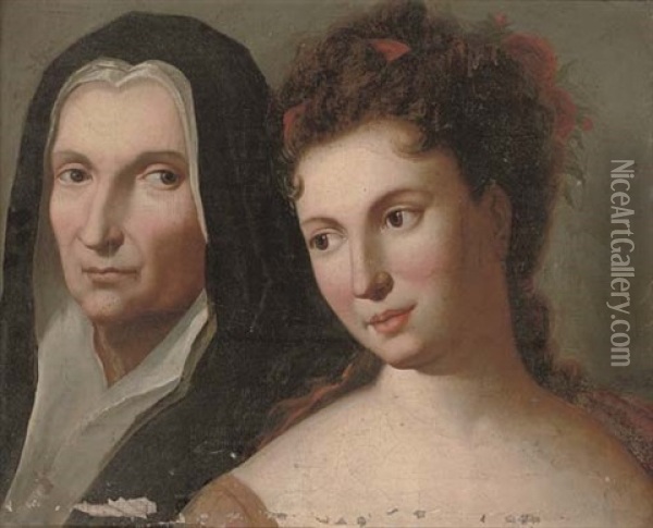 An Allegory Of Vanity Oil Painting - Nicolas de Largilliere