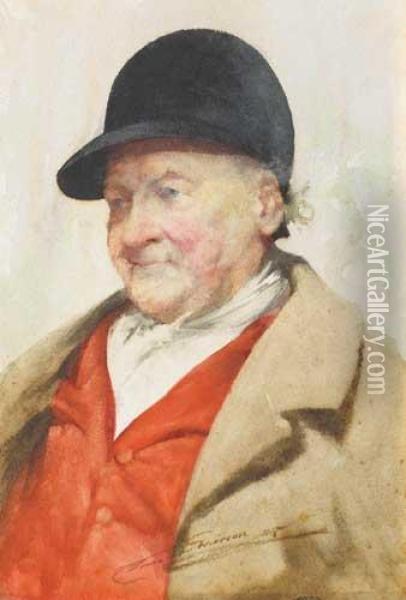 The Master Of The Hunt Oil Painting - Charles MacIvor or MacIver Grierson