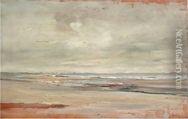 Villers Sur Mer Oil Painting - Ivan Pavlovich Pokhitonov