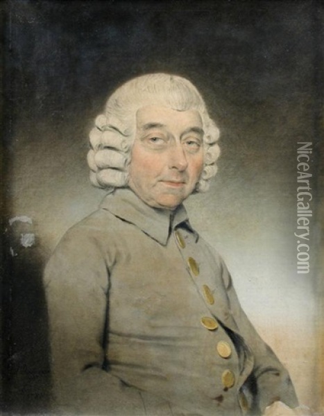 Portrait Of Thomas Augustus Douce Esq Oil Painting - John Downman