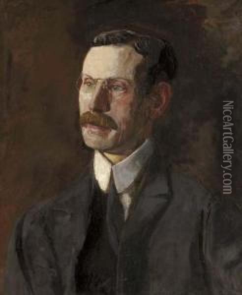 Ernest Lee Parker Oil Painting - Thomas Cowperthwait Eakins